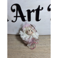 Breloc decorat manual ~ 13 cm. 