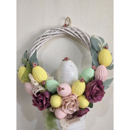 Decor festiv cu agățătoare pentru Paște 