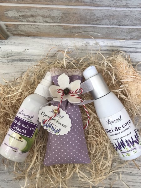 Pachet cu 3 produse handmade pentru relaxare
