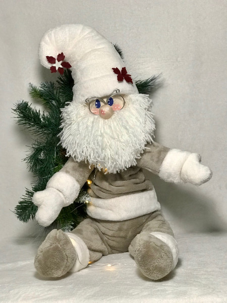 Moș decorativ handmade dim.~70 cm