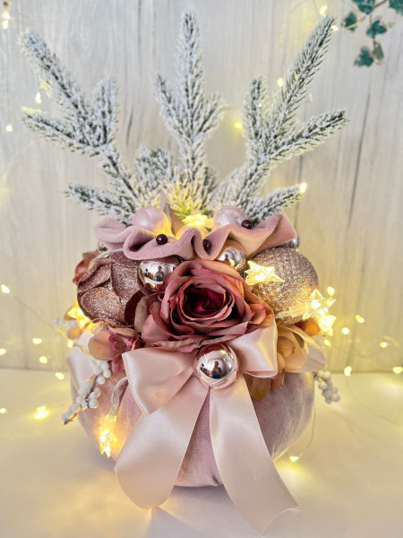 Decorațiune Crăciun - Bombon medie