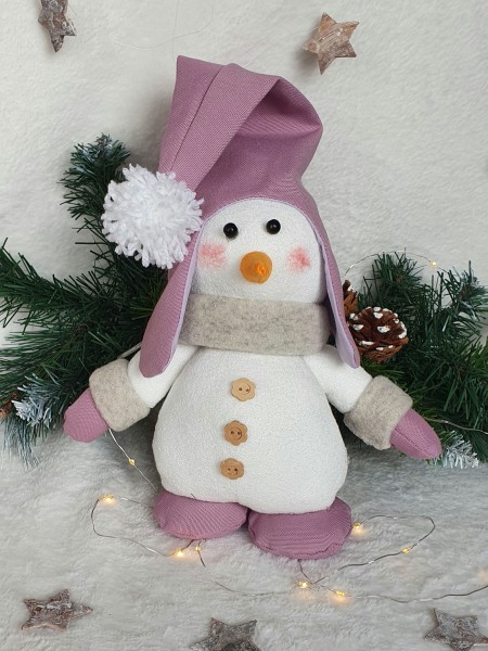 Om de zăpadă cu aromă de lavandă