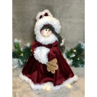 Păpușă handmade -Christmas Magic- dim. 40 cm Păpușă handmade -Christmas Magic- dim. 40 cm